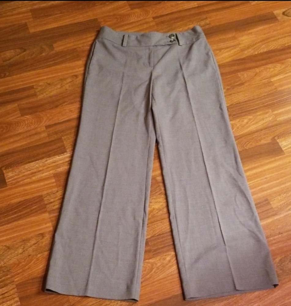 Ann Taylor Signature Gray Trousers Sz. 8